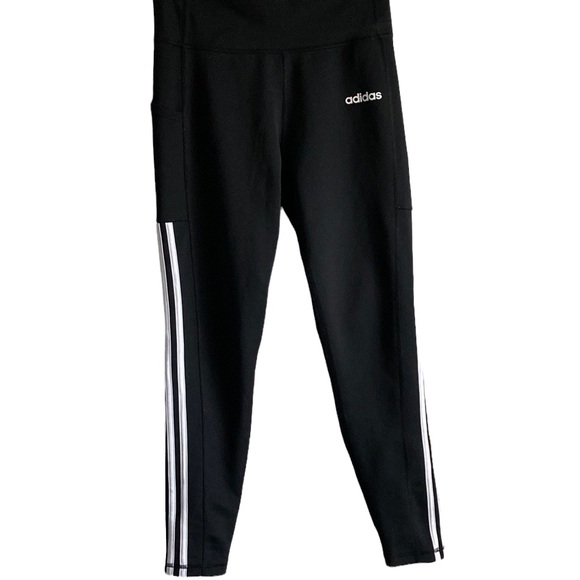 Adidas Climalite 3-Stripes Pants Black Medium Womens